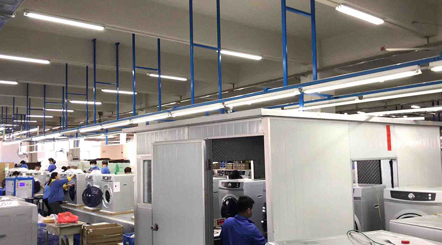 金環(huán)電器如何保證客戶收到的滾筒干衣機(jī)運(yùn)行時(shí)無異響？