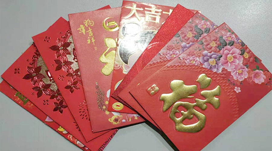 開工好彩頭！金環(huán)電器銷售部為員工派發(fā)開工紅包！