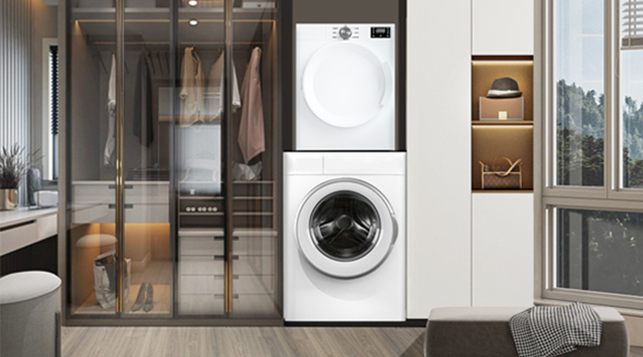 這款被業(yè)內(nèi)認(rèn)為最小的熱泵干衣機(jī)到底有多??？